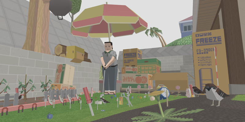 Illustration pour l'article intitulé Les modders ont enfin craqué Katamari Damacy Wide Open